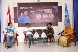 Dialog Creatif Thinking, Bupati Bantaeng Ajak Ridjal Djamal Kembangkan Content Creator Bantaeng