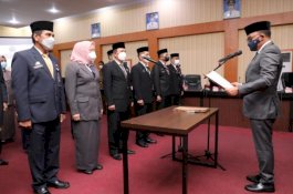 Gelar Mutasi, Ilham Azikin Tegaskan Pejabat Harus Bekerja Sesuai Regulasi