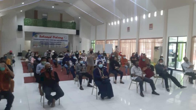 Master Covid tim percepatan penanganan Covid 19, 'Makassar Recover' menggelar rakor Pemantapan Pelaksanaan Makassar Recover di tingkat Kelurahan Mannuruki, Selasa 16 Maret 2021, di Balai Diklat Agama jl Ap Pettarani, Selasa, (16/3) 