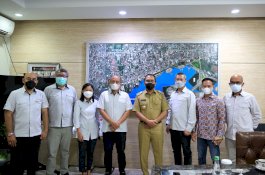 Direksi Temui Danny Pomanto, Kalla Group Komitmen Aktif Bantu Pembangunan Kota Makassar