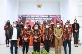 Srikandi PP Barru Dilantik, Nuraeni Latuwo Jabat Ketua Periode 2021--2024