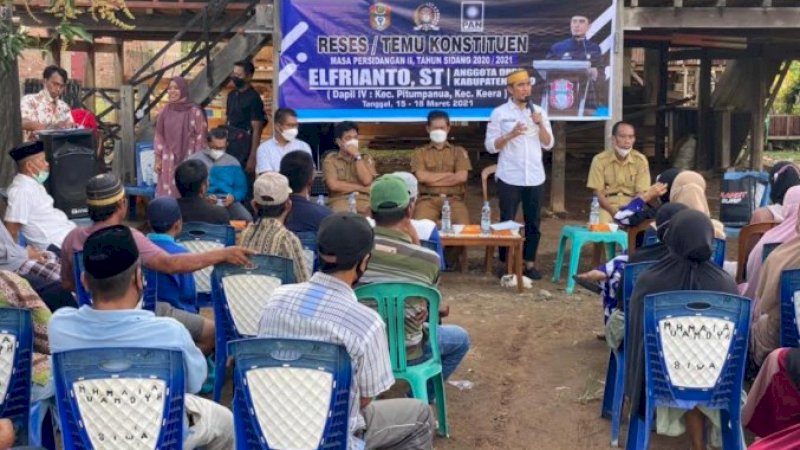 Gelar Reses, Elfrianto: Bersama Rakyat Mengawal dan Perjuangkan Kemajuan Daerah