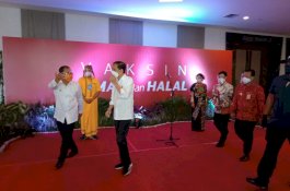 Hadiri Festival Vaksinasi di Dalton, Jokowi Harap Provinsi Lain Tiru Makassar
