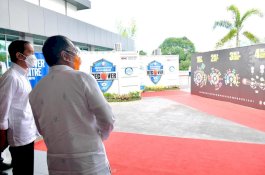Danny Paparkan Konsep Makassar Recover ke Presiden Jokowi