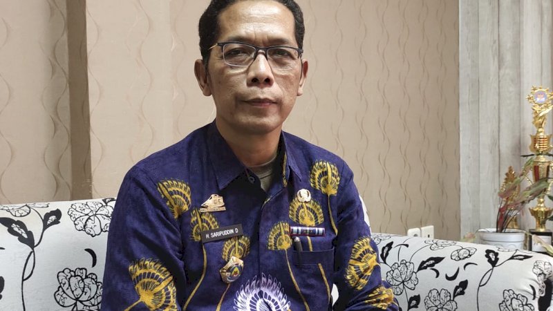 Kepala Badan Pendapatan Daerah (Bapenda) Jeneponto, Syarifuddin Lagu.