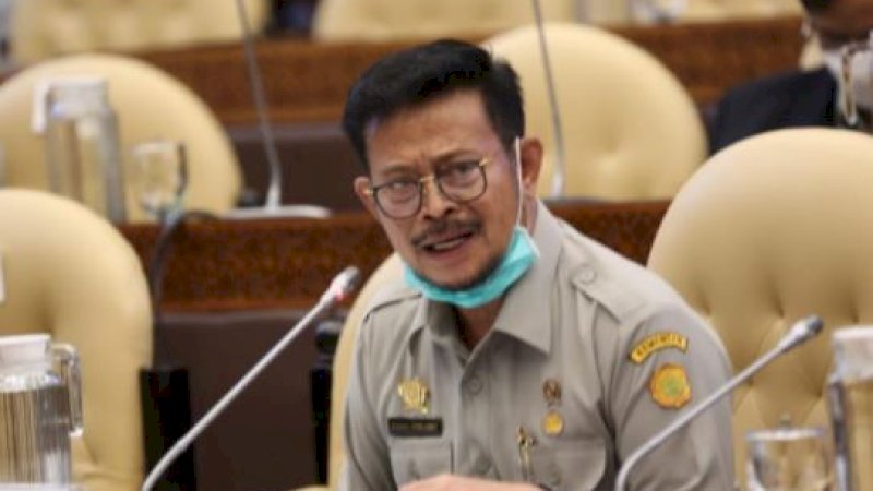 Menteri Pertanian, Syahrul Yasin Limpo (SYL). 
