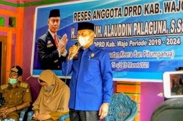 Andi Alauddin Palaguna Reses, Warga Desa Lompo Minta Pembangunan Masjid dan TPQ