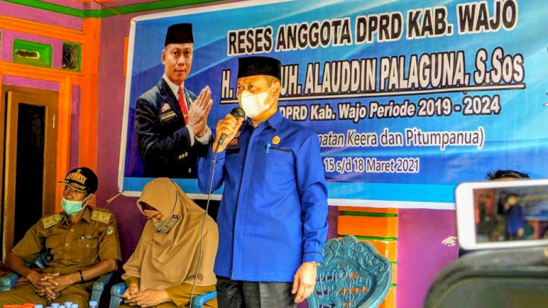 Andi Alauddin Palaguna Reses, Warga Desa Lompo Minta Pembangunan Masjid dan TPQ