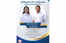 Usai Rebut Demokrat, Poster Moeldoko Jadi Bakal Cawapres Puan Maharani Beredar