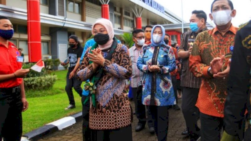 Dampingi Menaker Resmikan Aula, Wawali Makassar: BLK Harus Cetak Tenaga Kerja yang Siap Berkompetisi