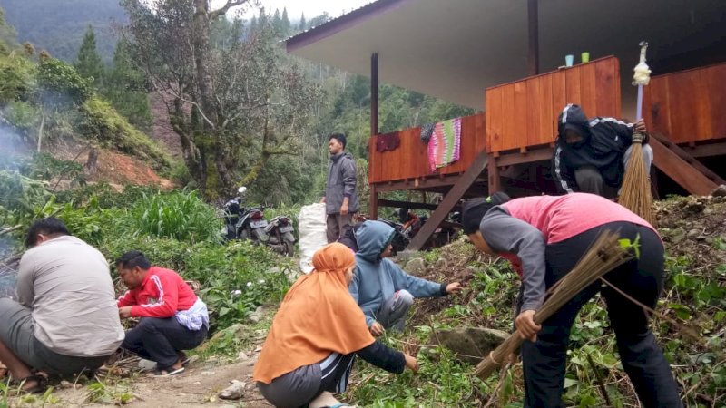 Manjakan Pendaki, Dispopar Enrekang Siapkan Vila Emas di Desa Latimojong