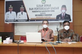 Gowa Jadi Tuan Rumah Ujian Dinas dan Penyesuaian Ijazah 290 ASN di Sulawesi