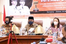 Secara Virtual, Bupati Bantaeng Hadiri Kegiatan Verifikasi Lapangan APE