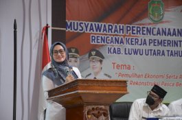 Ada 1.483 Usulan di Musrenbang, Bupati Luwu Utara Harap Perekonomian dan Infrastruktur Segera Pulih