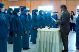 Istri Wakil Bupati Jadi Ketua, Andi Utta Lantik Pengurus PKK Bulukumba