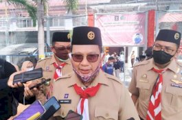 Lewat Pelatihan Pramuka, Rutan Klas 1 Makassar Dongkrak Minat dan Bakat Warga Binaan