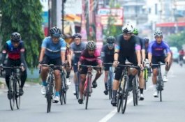 Ramaikan Hari Jadi Soppeng, Komunitas E2G Gowes 160 Kilometer ke Kota Kalong