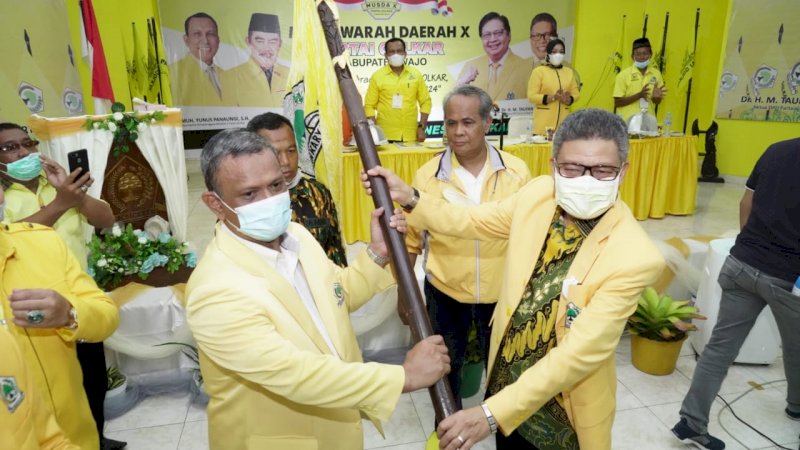 Tidak Ada Lawan, DBR Pimpin Golkar Wajo