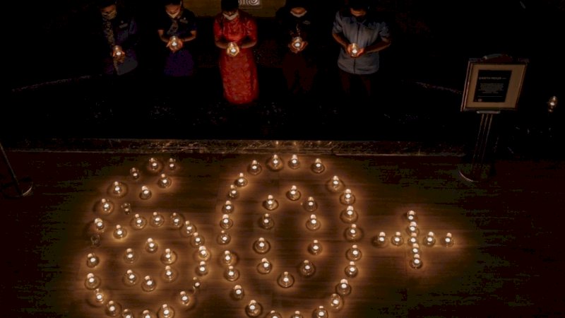 Berpartisipasi Earth Hour, Hotel Four Points Makassar Padamkan Lampu 1 Jam