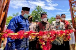 Dirancang Profesor Wahyuddin Latunreng, Miniatur Ka'bah di Wajo Diresmikan Plt Gubernur Sulsel