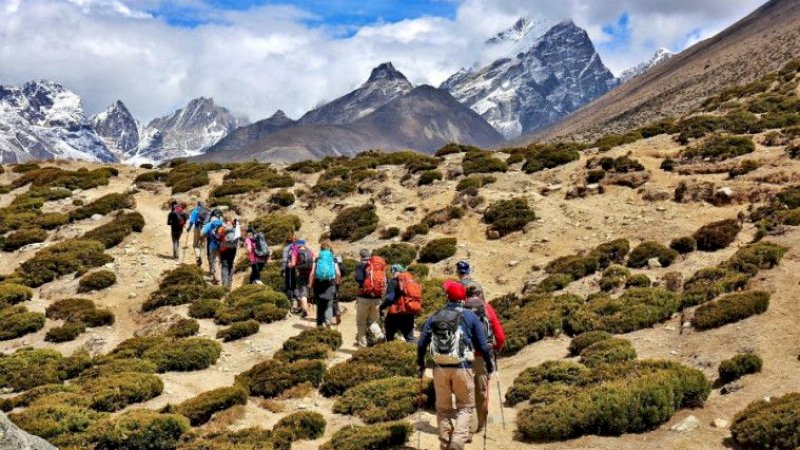 Pendaki-pendaki di Everest | www.nepalvisitors.com