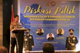 Tingkatkan Komunikasi Publik di Tengah Pandemi, Divisi Humas Polri Gelar Diskusi di Sulsel