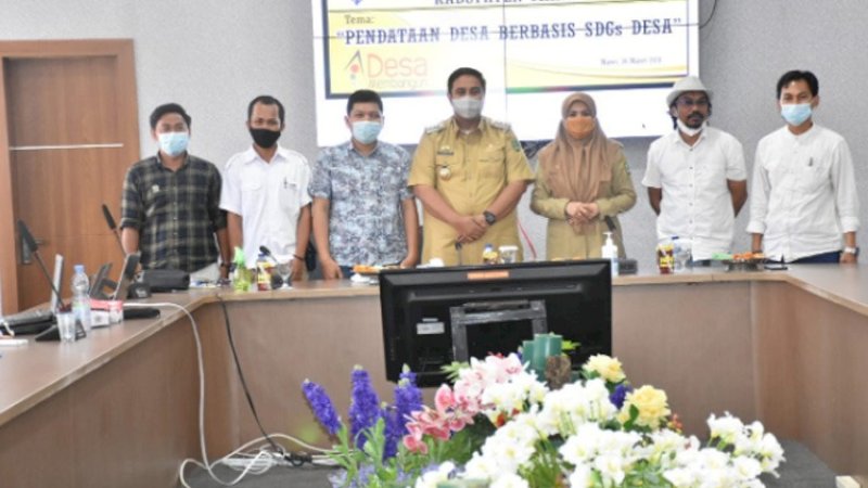 Perannya Strategis, Bupati dan Wabup Maros Rakor Bersama Pendamping Desa