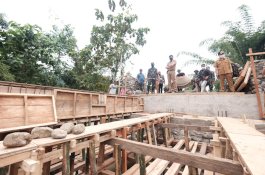 Bupati dan Wakil Bupati Gowa Tinjau Progres Pelaksanaan TMMD di Manuju