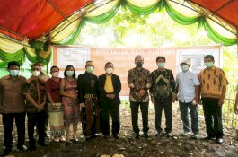 Hari Paskah, Wali Kota Danny Hadiri Pembangunan Gereja di Telkomas