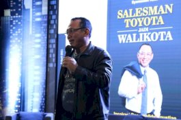 Dihadiri Salesman yang Jadi Wali Kota, Kalla Toyota Beri Penghargaan Cabang Berprestasi pada Annual Event Ke-14