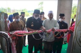 Jelang Ramadan, Ulama dan Umara Barru Resmikan Masjid Baru di Garongkong