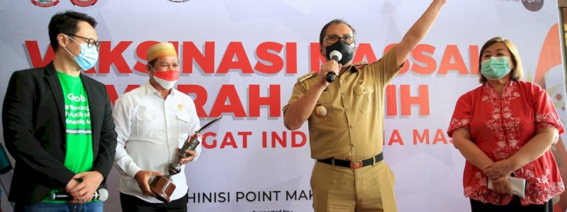 Festival Vaksinasi Makassar Cetak Rekor