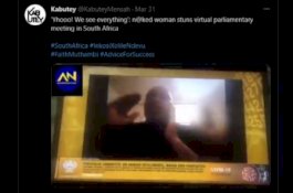 Suaminya yang Pejabat Lagi Rapat Virtual, Eh Tiba-tiba Istri Muncul Lagi Bugil