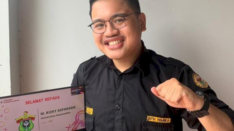 Mahasiswa Fakultas Keperawatan Unhas Raih Prestasi pada Indonesian Nursing Olympiad 2021