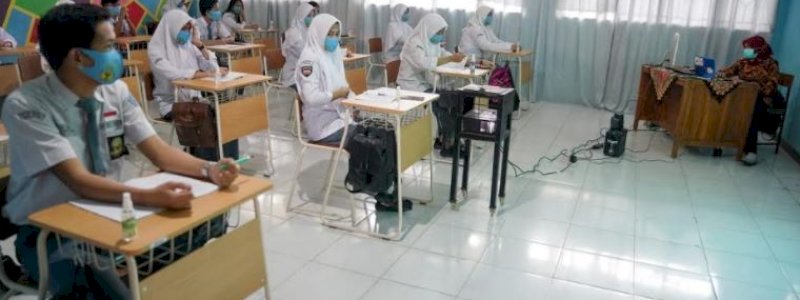 Sulsel Mulai Uji Coba Pembelajaran Tatap Muka Terbatas