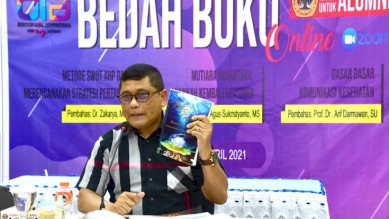 Mutiara Nusantara, Akankah Kembali Bersinar; Buku Karya Danlantamal VI Dibedah Secara Online