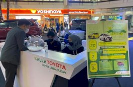 Public Display Kalla Toyota di MaRI Tawarkan Promo DP Rp20 Jutaan dan Angsuran Rp2 Jutaan