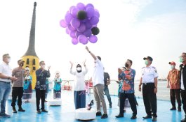 Bupati Barru Resmikan Rute Baru Pelabuhan Garongkong Tujuan Paciran