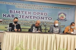 Bahas Permendagri, Anggota DPRD Jeneponto Ikut Bimtek di Makassar