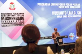 Hadiri Musrenbang, Ketua DPRD Makassar Harap Usulan Masyarakat Jadi Prioritas