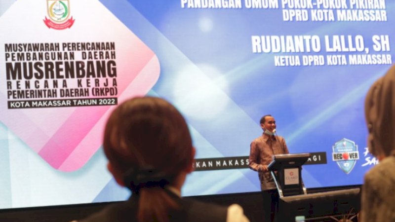 Hadiri Musrenbang, Ketua DPRD Makassar Harap Usulan Masyarakat Jadi Prioritas