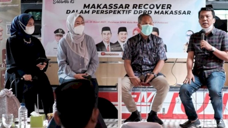 Siap Bergandengan Tangan, Dewan Apresiasi Program Makassar Recover