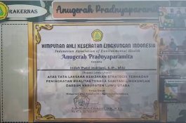 Bupati Luwu Utara Dapat Penghargaan dari HAKLI