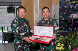 Pesan Pangdam Mochamad Syafei Kasno saat Pimpin Sertijab Kasdam Hasanuddin