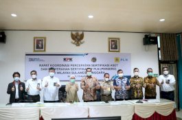 Sinergi KPK, PLN dan Kementerian ATR/BPN Berhasil Amankan 1.358 Persil Aset Tanah di Sultra