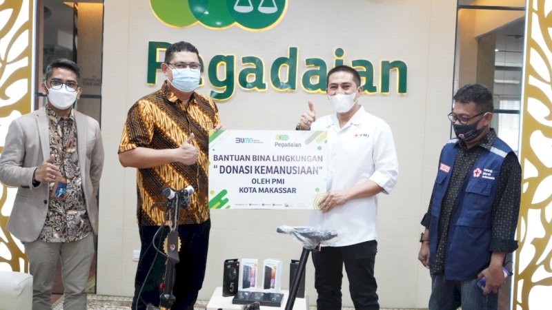 Donor Darah Pertama Kali di PMI Makassar, Dapat Rekening Tabungan Emas dari Pegadaian