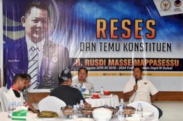 Pesan RMS untuk Remaja saat Reses di Sidrap