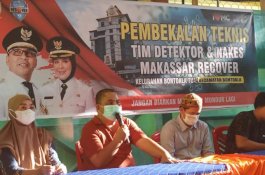 Sukseskan Makassar Recover, Kelurahan Bontoala Tua Gelar Bimtek Detektor dan Nakes