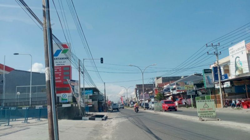 Dikritik DPRD, Ternyata Dishub Bulukumba yang Bongkar Pembatas Jalan Depan Pertamina