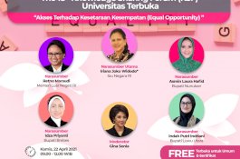 Indah Putri Indriani dan Iriana Joko Widodo Bakal Jadi Narasumber di KSF Universitas Terbuka